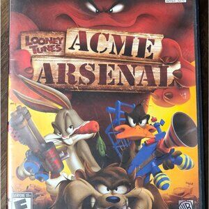 Looney Tunes Acme Arsenal Sony PlayStation 2 PS2 Case Only No Manual or Game